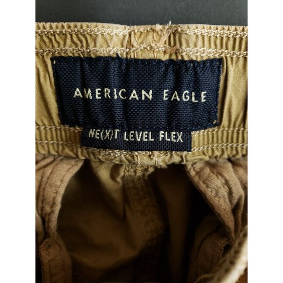 American Eagle Joggers Men's Size Small Tan - Picture 4 of 6